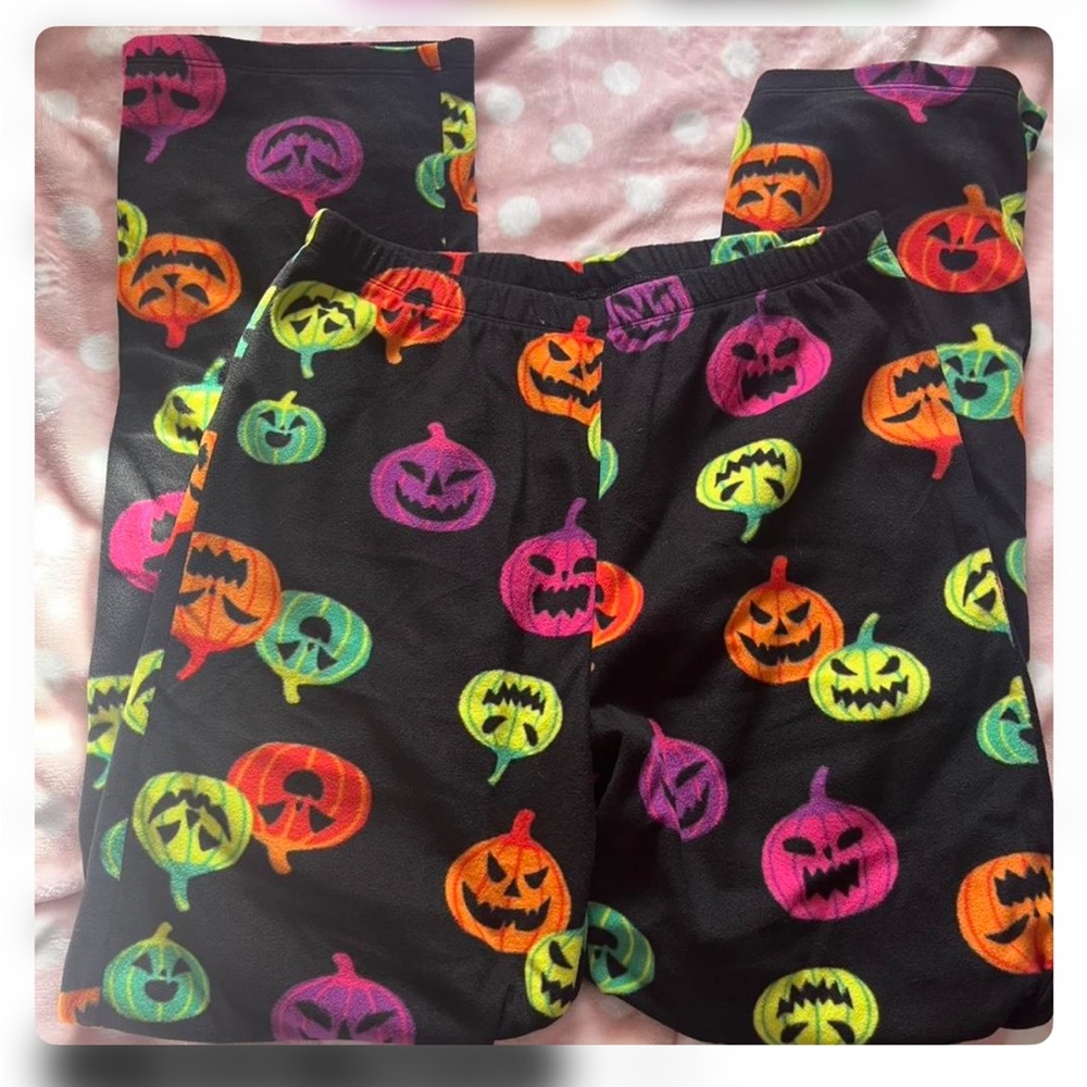 Hyde and Eek multicoloured Halloween pajama pants women’s  Size S